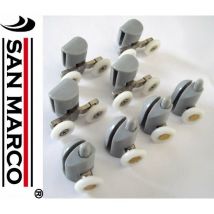 8 pz Ruote Rotelline x Porta Box Doccia Anta Scorrevole