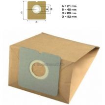 Eurostore07 - 8 sacchi sacchetti aspirapolvere marca eure-au 4400 series made in italy im 11