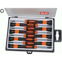 8 tournevis valex torx 1463489 - lame en acier chrome vanadium