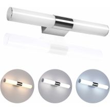 Fei Yu - 8 w Lampe Miroir Applique aveCôtélécommande(3000-7000K) Luminaire pour salle de bains 700Lm Lampe Eclairage IP44 étanche 40 CM(lumière