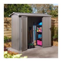 Rowlinsons - Rowlinson Brentvale 8X4 Premium Apex Metal Shed