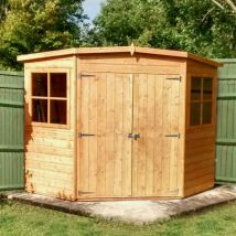 Shiplap Corner Shed 8 x 8