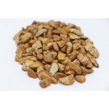 80 kg de virutas pulidas, guijarros de río, grava decorativa, madera