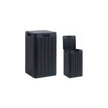 80 lt Harzgartenknochen mit Sackhalter und Rio Garden Toomax Verschluss