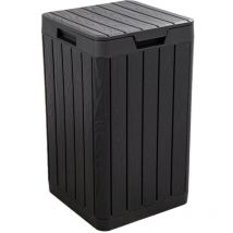 80 lt Resin Garden Os avec porte-sacs et fermeture d'obturation Rio Garden Toomax