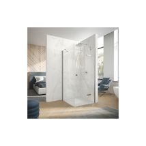 Hüppe - Porte Battante Design Pure À 4 Angles Avec Segments Fixes Avec
