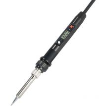Laoa - 80W Lcd Professionnel Numerique De Temperature Reglable De Fer a Souder Electrique Outil Sans Plomb Mini Station De Soudure, 220V Noir