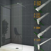 60x200cm walk in +140cm für 6-8mm Nano Glas (F-130) Stabilisierungsstange