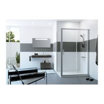 Hüppe - Classics 2 Panel lateral de 4 esquinas para puerta