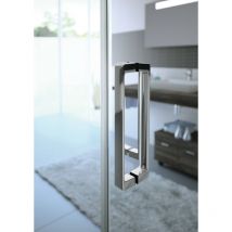 Hüppe - Classics 2 cuarto de círculo puerta corredera, radio:50 cm,