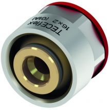 Tece - Racor de compresión flex, para tubo de plástico macizo,