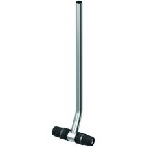 Tece – Raccordo a T per montaggio radiatori – Materiale: tubo di rame nichelato – 8740403