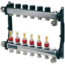 Tece - Colector de circuito de calefacción floor de acero