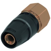 Tece – Manguito de transición Push – bronce de cañón, bronce de silicio – Conector enchufable para agua potable y calefacción