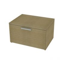 Cassettiera colorata per cameretta: design moderno e chiusura delicata - Rovere sbiancato