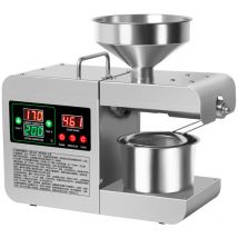 820W 220V Edelstahl Elektrische Ölpresse Maschine Familie Ölextraktor Gesunde Ölpresse Maschine für Sonnenblumenkerne Erdnuss Sesam Raps