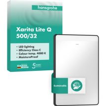 Hansgrohe - Espejo Xarita Lite q, iluminación led horizontal,