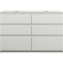 Burgbad - Mueble de lavabo Lin20 con consola, 2 huecos para lavabo,