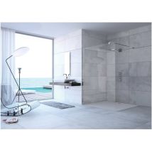 Hüppe Design Pure Panel Lateral, Simple, Barra De Estabilización,