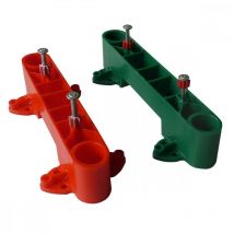 Talonnette plastique avec pointes montées de 15 cm (sac de 100 pièces)