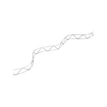 Moncoffrage - Distancier treillis soudé zig-zag - L.2m - H.110 (x50)