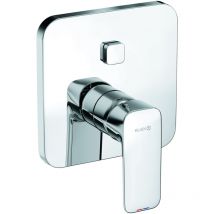 Kludi - Mezclador monomando enyesado pure para bañera y ducha,