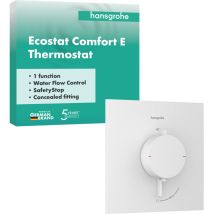 Hansgrohe - Termostato empotrado Ecostat Comfort e para 1