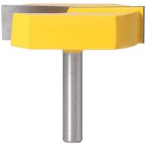 8mm Tige De Nettoyage Bottom Router Bits Surface Rabotage Bits Diamètre De Nettoyage Fond De Menuiserie Fraise-