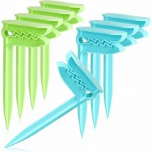 8PCS Attaches pour Serviettes de Plage - Attaches pour Serviettes à Fixer - Idéal pour la Plage, Les Voyages, Le Camping ou Les Pique-niques - Ahlsen
