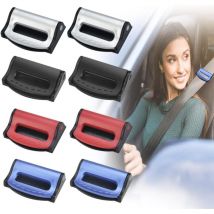 8PCS Clip Ceinture de Sécurité Ajustable en Plastique Ajusteur Ceinture de Sécurité Universels Bloque Ceinture de Sécurité Clip de Ceinture de