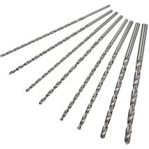 8Pcs Forets Hélicoïdaux HSS Foret à Queue Directe 200mm Forets Hexagonaux en Acier Rapide pour Bois Métal Plastique, Foret HSS Foret à Grande
