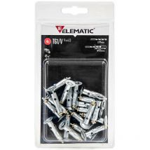 Cf Elematic blister tassello T61/OA9 occhiello aperto 4 pz