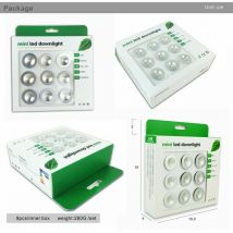 9 Mini Faretto 24v Incasso cob led 1w Foro 15mm segnapasso esterno interno ip65 Bianco Freddo