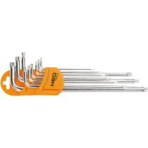 Neo Tools Torxset T10-t50 Magnétique Acier S2