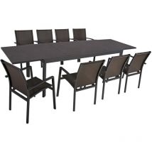 Tischgruppe NEREA 9-tlg. 305390-8