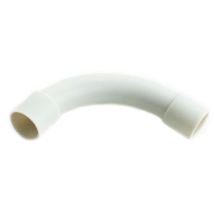 90° Pvc-muffe, Gebogen Ø 25 Mm, Grau, 5 Stück.