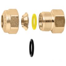 900 Raccordo Diritto Femmina Con O-Ring Ø1/2'x14 Per Rame - 900414 - Caleffi