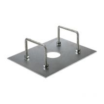 Key Automation - 900CP-BR - Plaque d'ancrage avec pinces Clé Automatisation Cp-br Automatismes