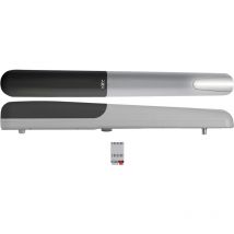 Key Automation - 900KRAY4024R Kit pour portails battants jusqu'à 4 m, moteur réversible 24 Vdc avec encodeur. Comprend : 1x module d'alimentation