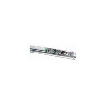 Key Automation - 900LEV2531LT Maßgefertigter vormontierter Teleskopantrieb für 1+1 Schiebetüren bis 100+100 Kg, L=2525 mit LED-Beleuchtung