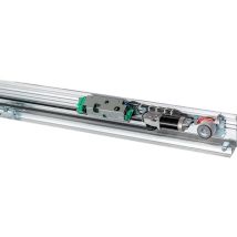 900LEV2902L Automatisme pré-assemblé sur mesure pour portes coulissantes à deux vantaux jusqu'à 120+120 kg, L=2900 avec éclairage led