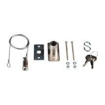 Key Automation - 900SBLST - Externes Entriegelungsset mit Schloss und Metallschnur, Schlüsselautomatisierung Sblst