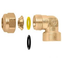 9058 Gomito Femmina Con O-Ring Ø3/4'x22 Per Rame - 905852 - Caleffi