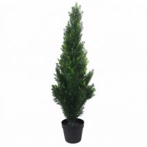 Leaf - 90cm Artificial Cedar Cypress Topiary uv Resistant