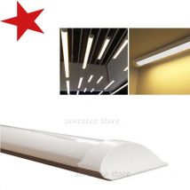 90cm Barra Neon led 27W Applique Plafoniera Soffitto 220v Bianco Freddo