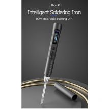 90W Kit de Soudage Électrique de Précision avec Interrupteur ON/OFF , Temperature Réglable 150-450°C Pointe de Soudage, Fil de Soudure, Support de fer