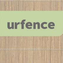 Urfence - 90x600 Brise-Vue Balcon Bambou Naturel Clôture Jardin Pare-Soleil Terrasse Bois
