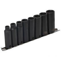 Teng 9386 9386 Deep Impact Socket Set of 8 Metric 3/8in Drive TEN9386