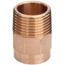 Manicotto Fm 10-3/8" Bronzo, Estremità A Saldare Femmina, Filettatura R 114060