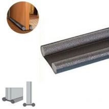 Doppelt Isolierte Tür Draft Exclusive 95cm Schwarz